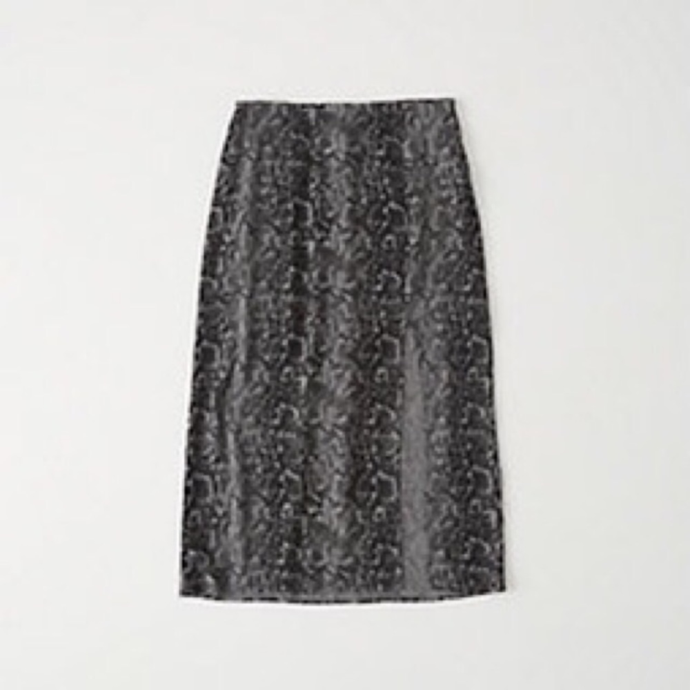 Abercrombie Side-Slit MIDI Skirt